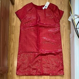 GAP Kids Red Sequin Dress